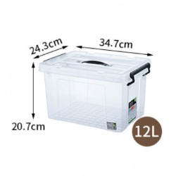 Plastic Transparent Bins