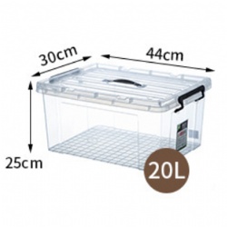 Plastic Transparent Tote Bins