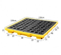 Four Barrels Spill Containment Pallets