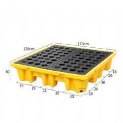 Four Barrels Spill Containment Pallets